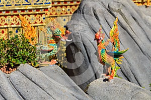 Himmapan creature at Royal Cremation Structure , Bangkok in Thai