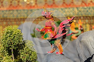 Himmapan creature at Royal Cremation Structure , Bangkok in Thai