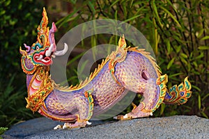 Himmapan creature at Royal Cremation Structure , Bangkok in Thai photo