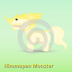 Himmapan monster cartoon style