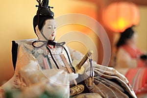 Hina doll male on Hina festival