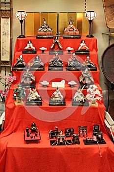 hina matsuri dolls in miyajima (japan)