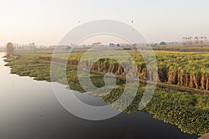 Hindan river Uttar pradesh India