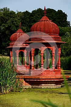 Hindu architecture, red sanctuary