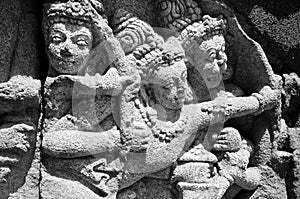 Hindu bas-relief photo