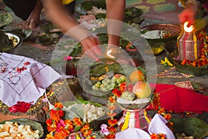 Hindu ceremony in Nepal, Shivaratri