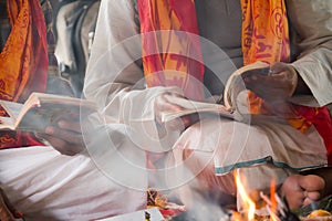Hindu ceremony in Nepal, Shivaratri photo