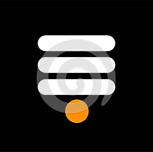 Hindu chandan tilak vector icon