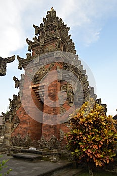 Hindu church entrance in Bali