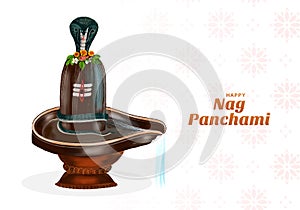 Hindu festival happy nag panchami celebration background