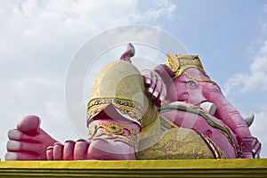 Hindu god, Ganesh statue in Thailand