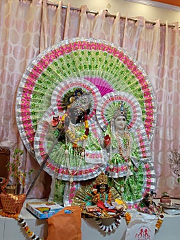 Hindu God Radha Krishan and Lord krishna