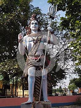 Hindu God Shiv Statue in standing posture.