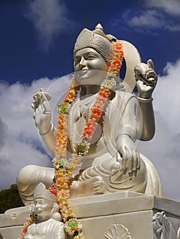 Hindu God Shiva, Hindu Temple, Mauritius