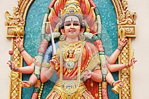 Hindu Goddess Durga photo