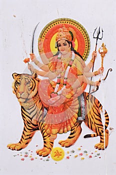 Hindu goddess Durga