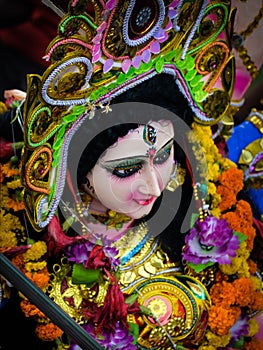 The Hindu goddess durga