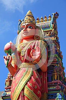 Hindu Goddess Parasakthi statue