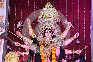 Hindu Godess in Navratri photo