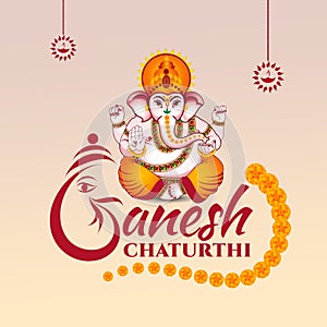Hindu Lord Ganesh texture wallpaper background