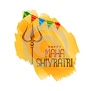 Hindu maha shivratri festivai background