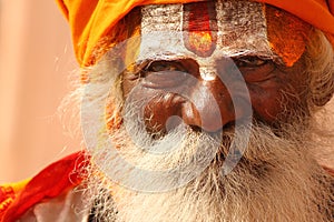 A hindu monk at Varanasi