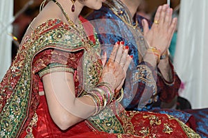 Hindu religious ceremony