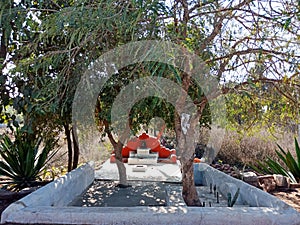 Hindu religious place baba