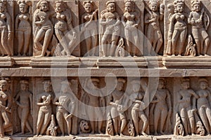 Hindu sculpture at the Mahavira Temple - Osian - India