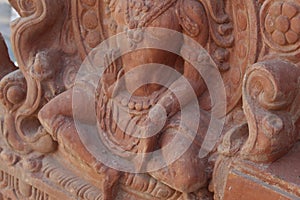 Hindu statue of snakes, Baron Empain Palace, Cairo, Egypt