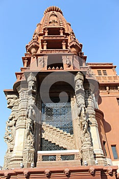 Hindu statue of snakes, Baron Empain Palace, Cairo, Egypt