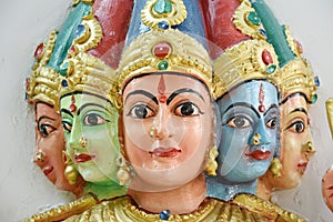 Hindu Statues at Batu Caves Kuala Lumpur Malaysia