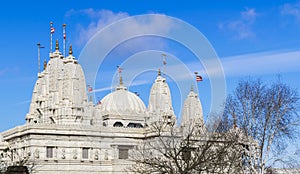 Hindu temple BAPS Shri Swaminarayan Mandir in London, United Kin photo