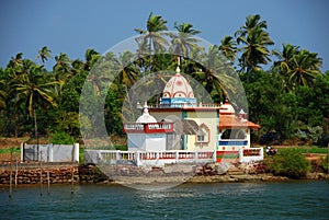 A Hindu Temple in Candolim photo