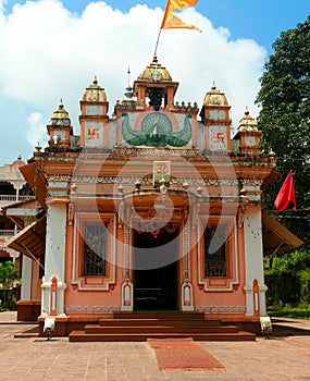 Hindu temple. Goa.India