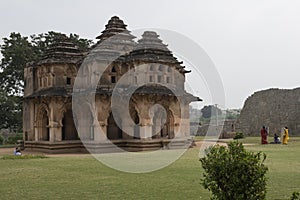 Hindu Temple, Hampi, India photo