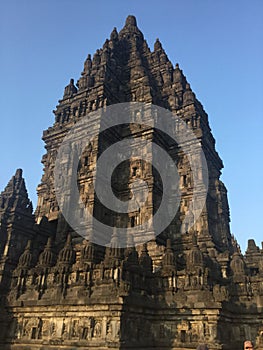 Hindu Temple. Indonesia. Prambanan. photo