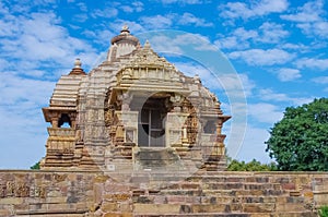 Hindu temple in Khajuraho, India
