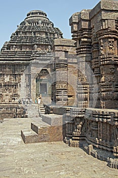 Hindu Temple at Konark, Orissa, India