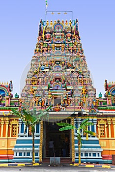 Hindu temple at Kuala Lumpur Malaysia