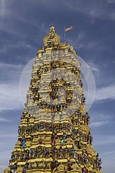 Hindu temple at Matale, Sri Lanka