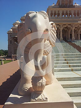 Hindu temple outside view in gujarat india. Hindu religion temple outside view photo