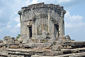 Hindu Temple Phnom Bakheng, Angkor, Cambodia photo