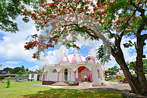 Hindu temple in Port Louis, Mauritius