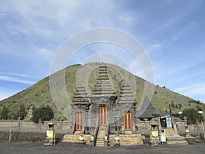 Hindu temple Pura Luhur Poten, Mount Bromo, Java island, Indonesia