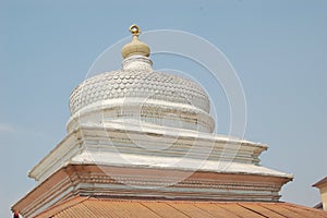 Hindu Temple Roof in Pashupati, Nepal near Kathmandu