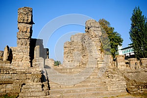 Hindu temple ruins, Avantipur, Kashmir, India