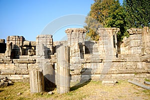 Hindu temple ruins, Avantipur, Kashmir, India