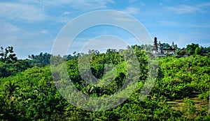 Hindu temple on the top of the mountain, Indonesia