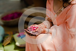 Hindu wedding ceremony.